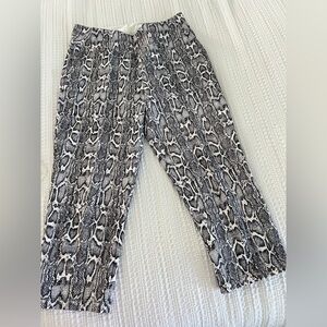 Women with Control Snake Print Pants